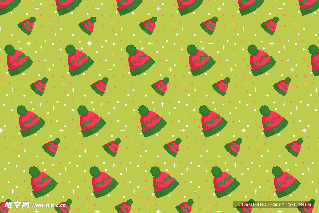 西瓜切片图案背景纹理
