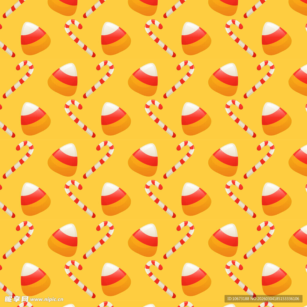 圣诞甜点图案背景