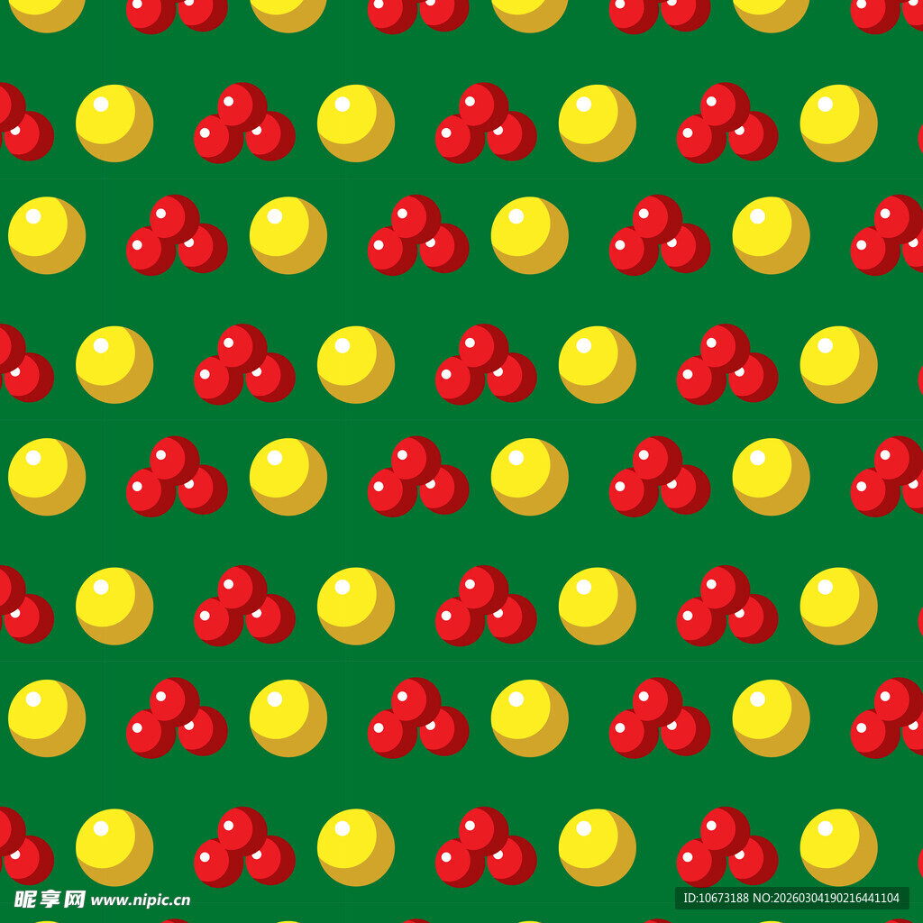 红绿黄水果图案背景