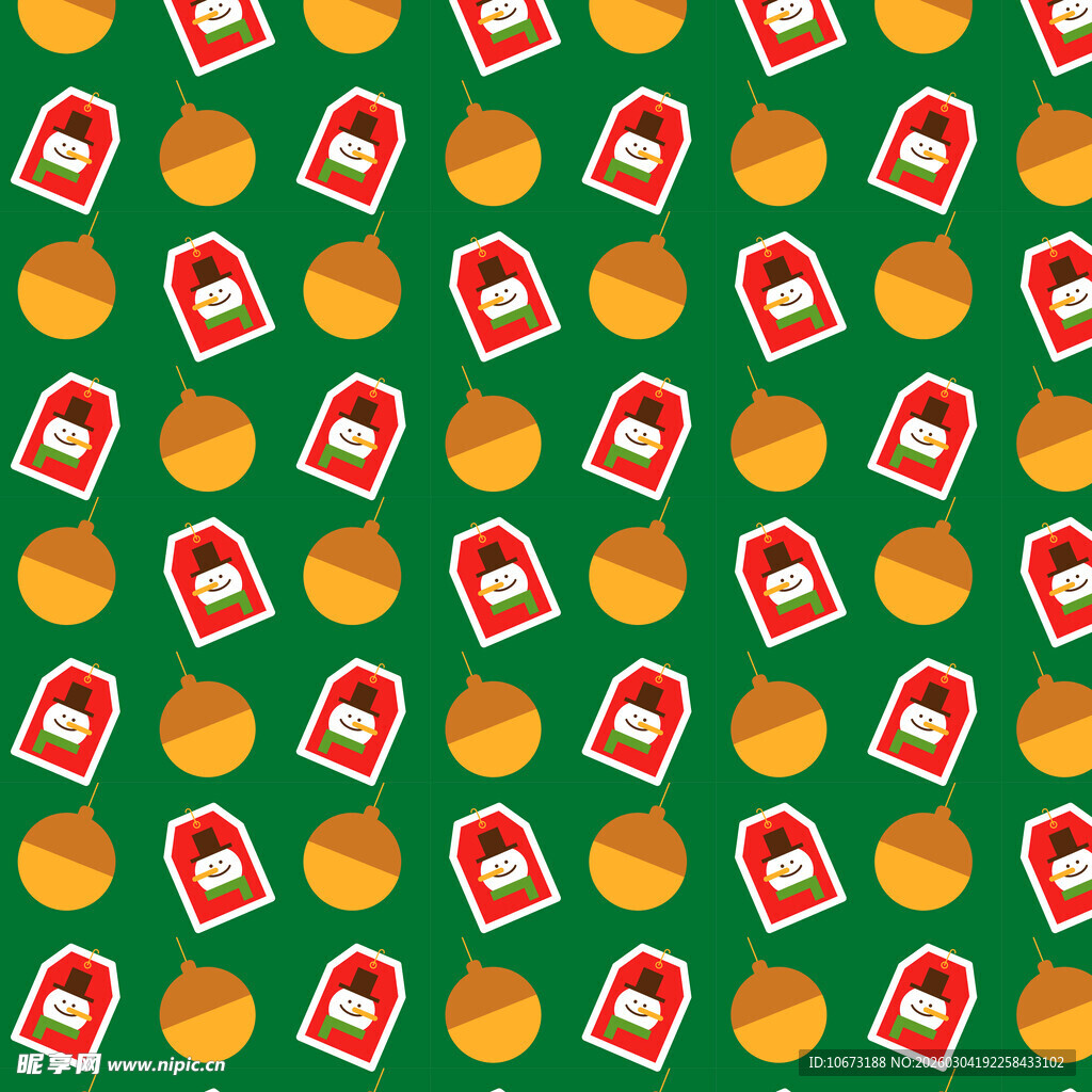 绿色背景上的水果与标签图案