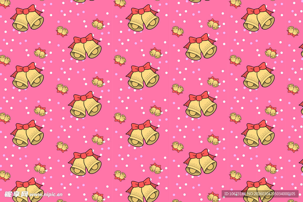 粉色背景卡通草莓图案