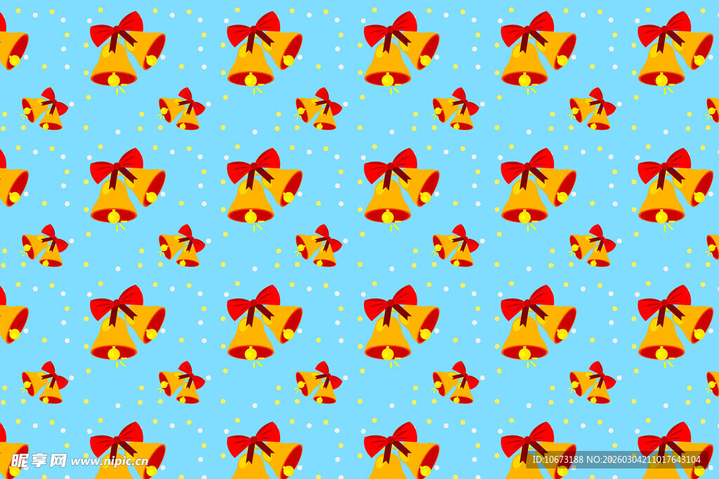 蓝色背景上的多彩蝴蝶图案