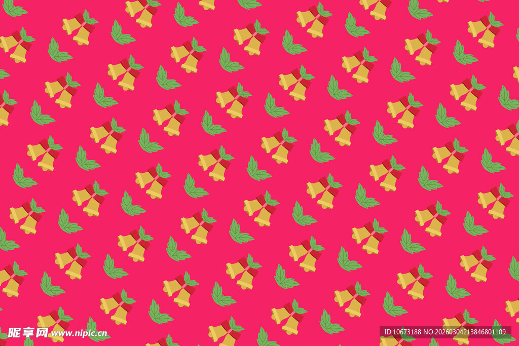 红色背景花朵图案纹理