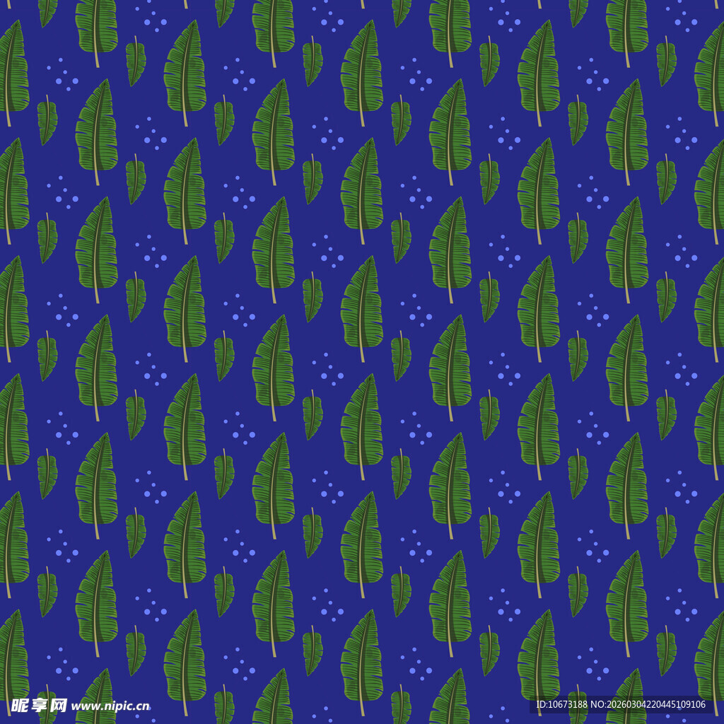 蓝色底圣诞树图案纹理