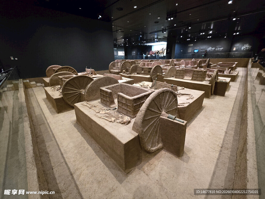 殷墟博物馆车马坑