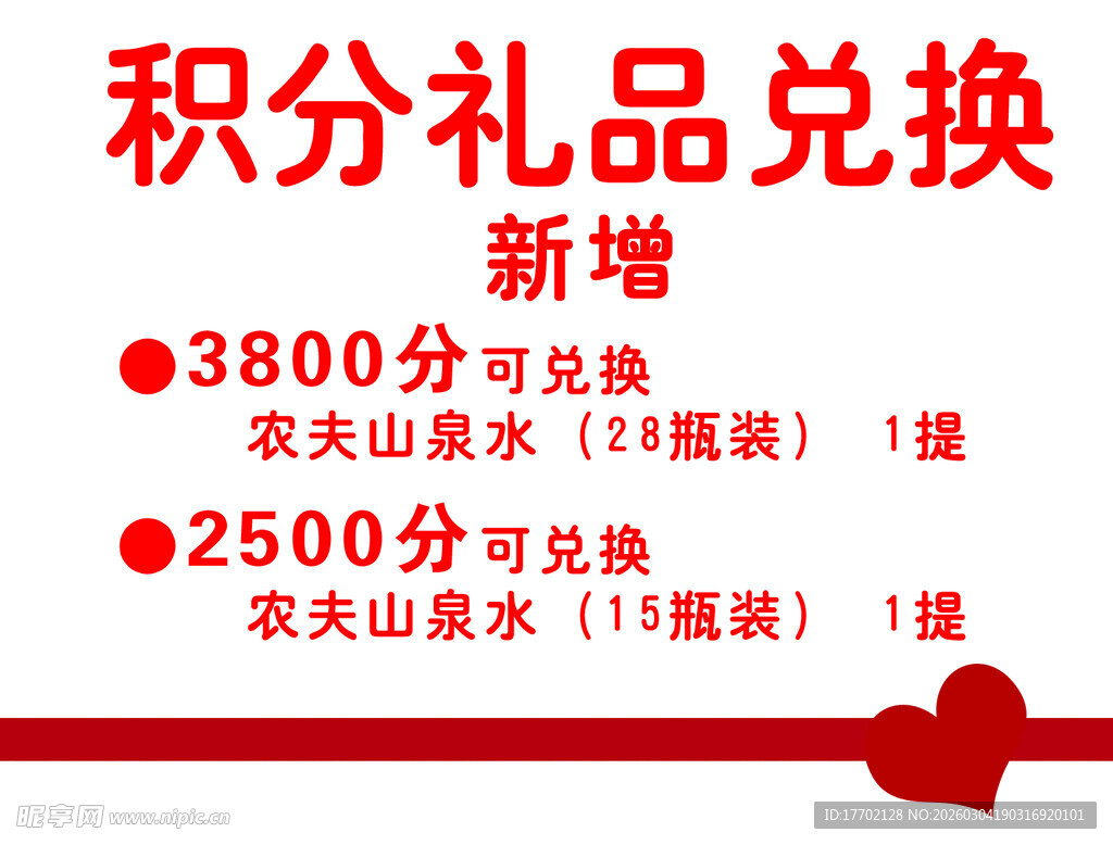 积分礼品兑换新增商品