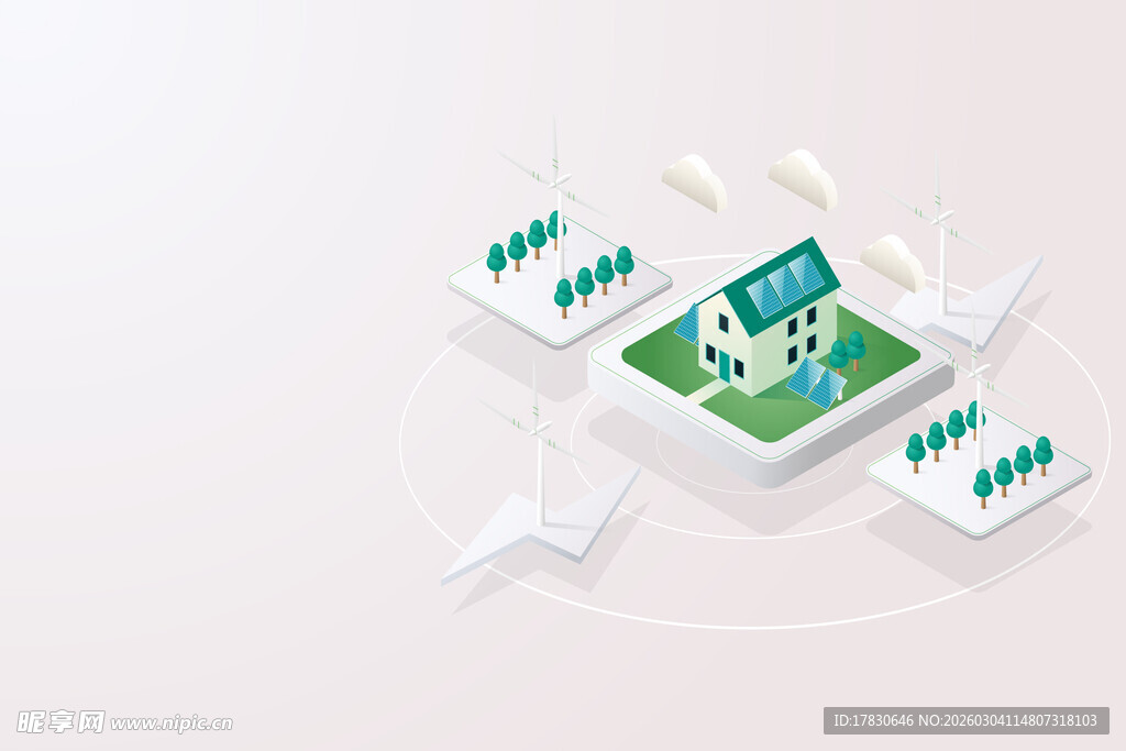 智能家居环绕的温馨小屋