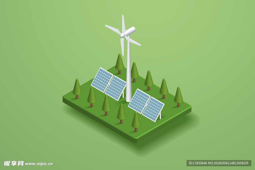 风力与太阳能发电场景