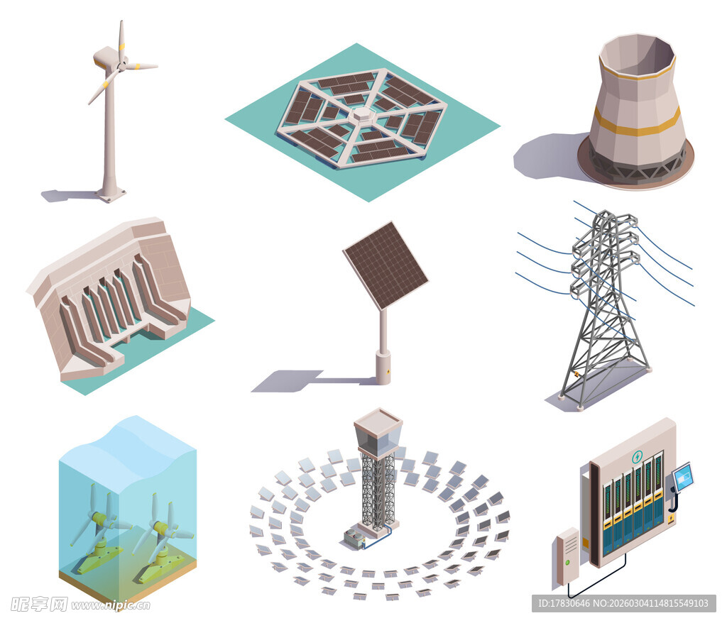 多样电力设施与能源设备