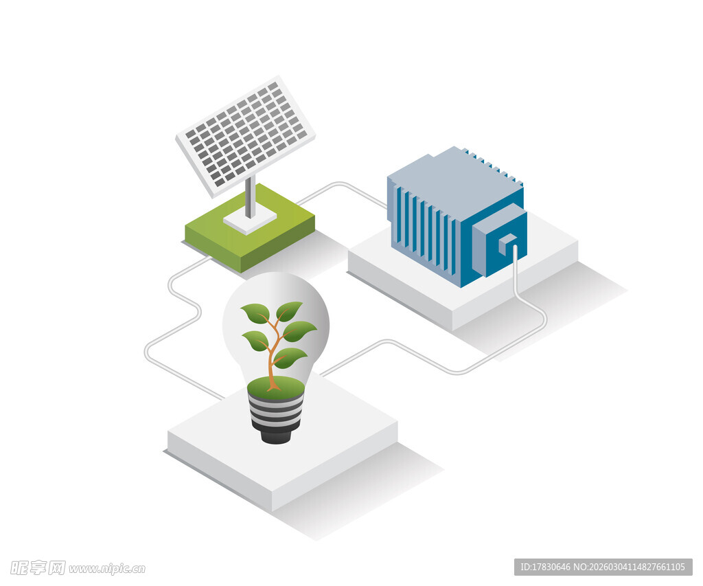 绿色能源科技与设施展示