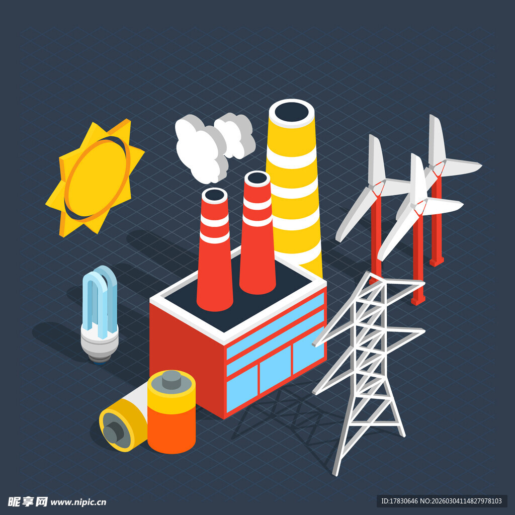 工业与清洁能源设施场景