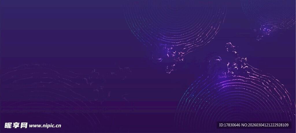 梦幻紫色星空背景图