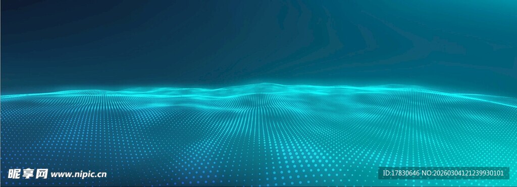 深海蓝色水面景象