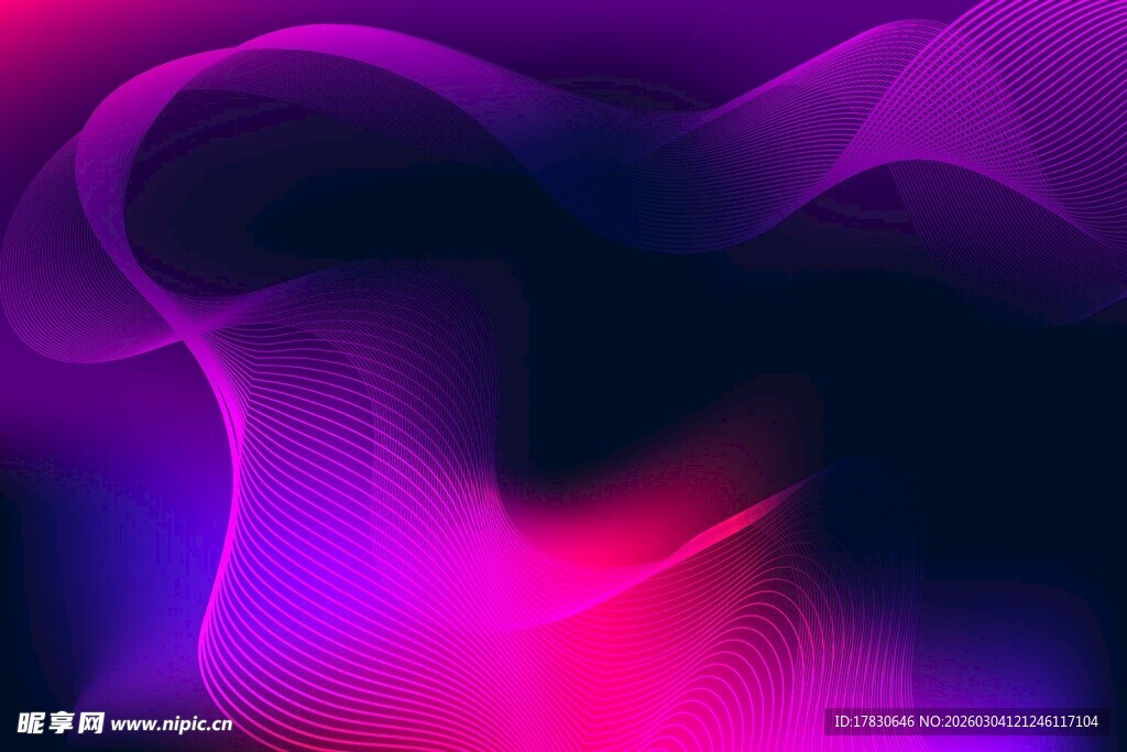 梦幻紫粉烟雾背景图