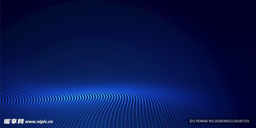 蓝色渐变科技感背景