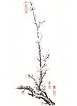 水墨梅花图