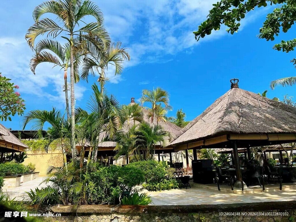 热带风情度假村景观