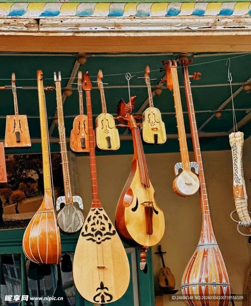 传统民族乐器展示