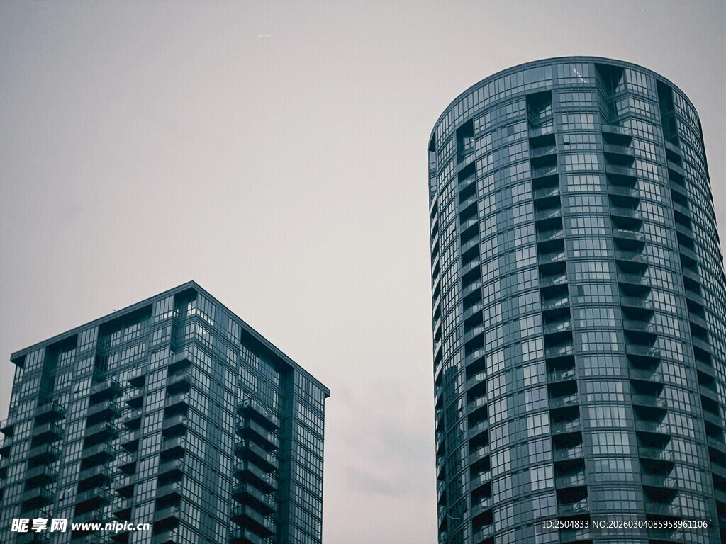 现代高楼建筑景观