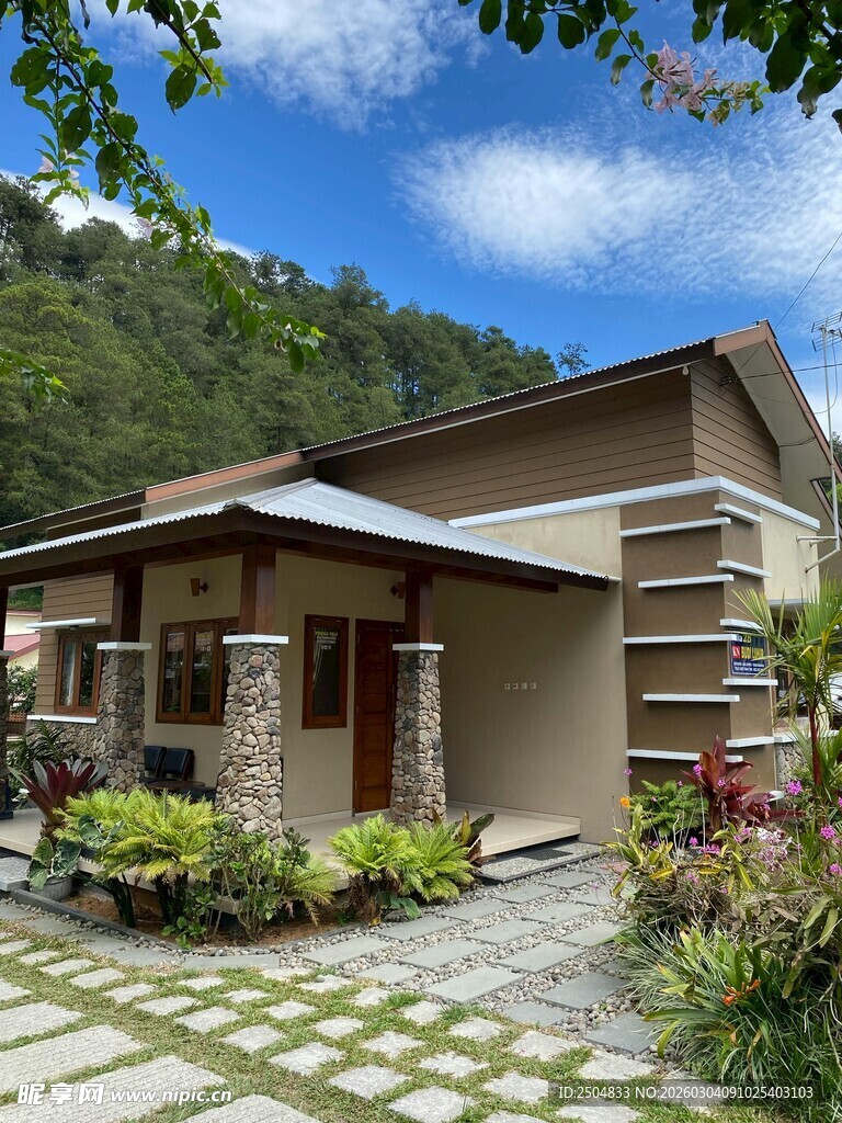 田园风小屋 自然惬意生活