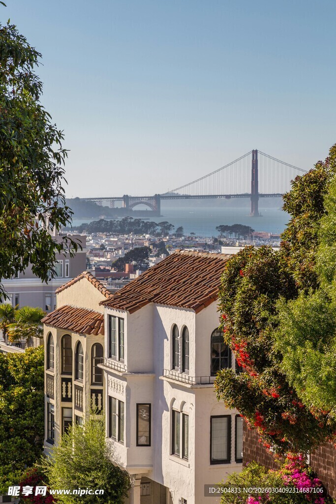 旧金山美景中的温馨住宅