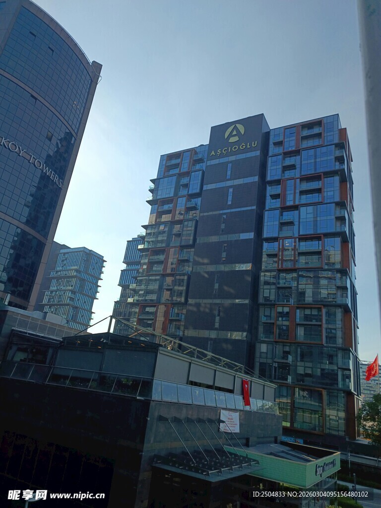 现代都市高楼景观