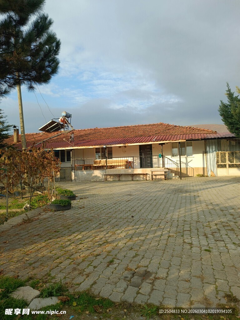 乡村庭院建筑景观