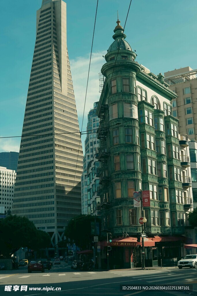 旧金山城市建筑景观