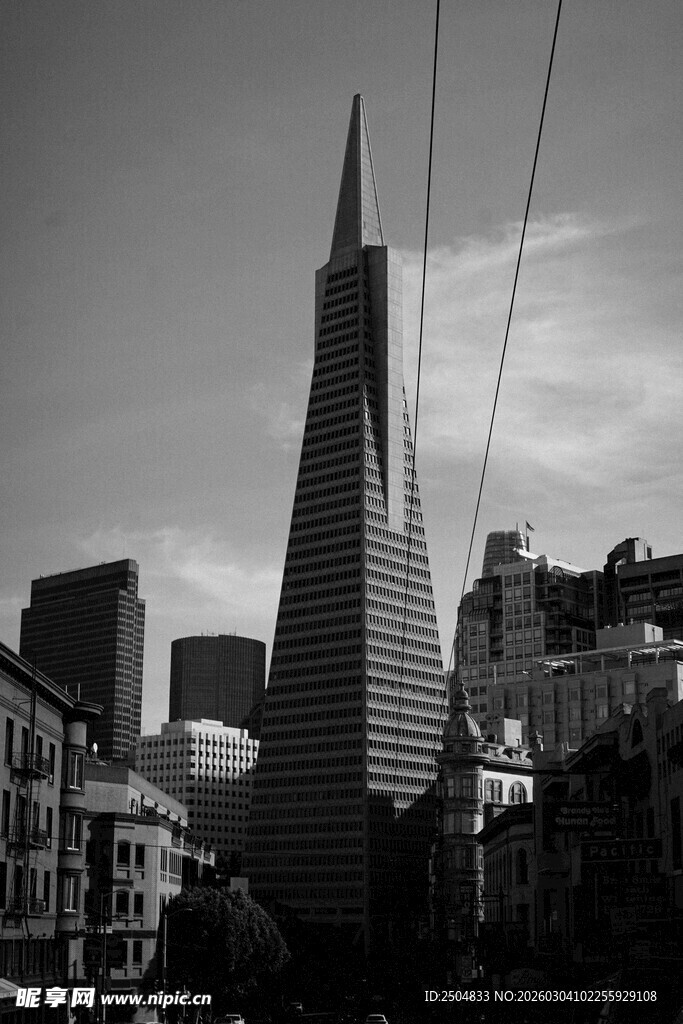 旧金山地标建筑景观