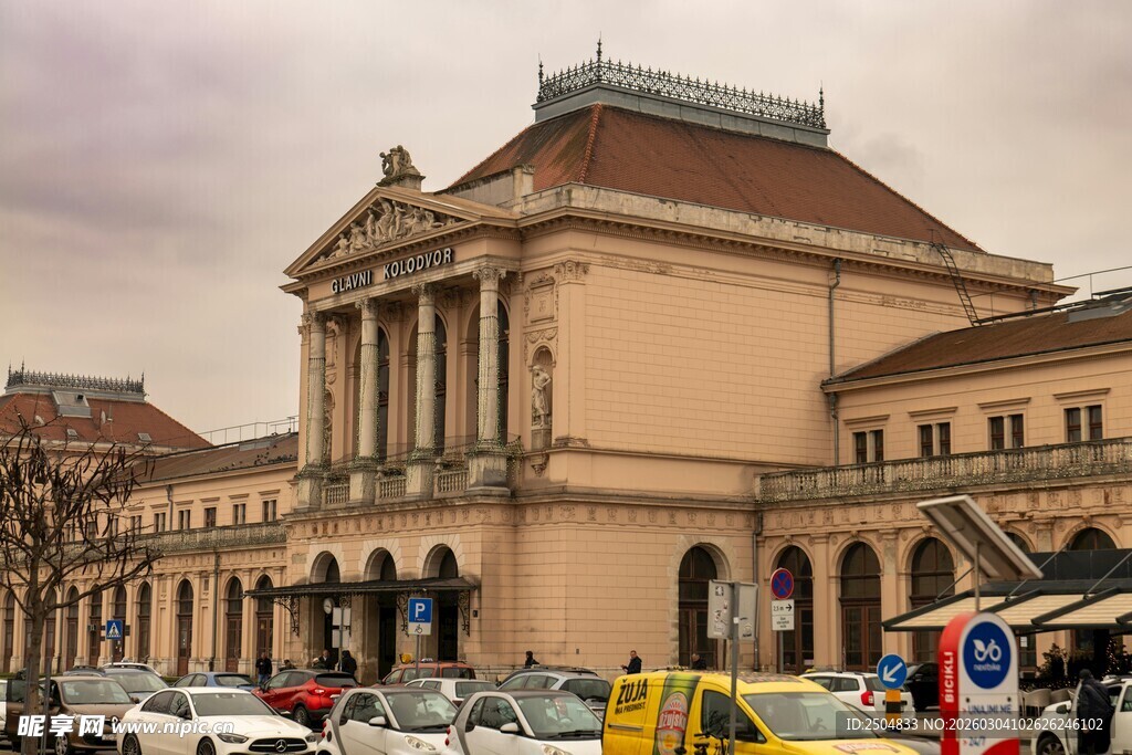 古典风格的城市建筑景观