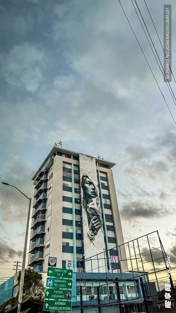 城市高楼建筑景观