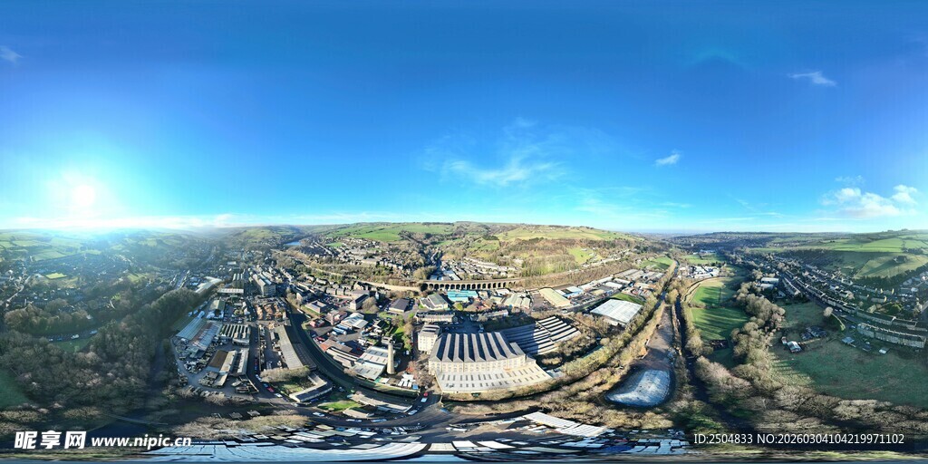 壮丽户外景观全景图