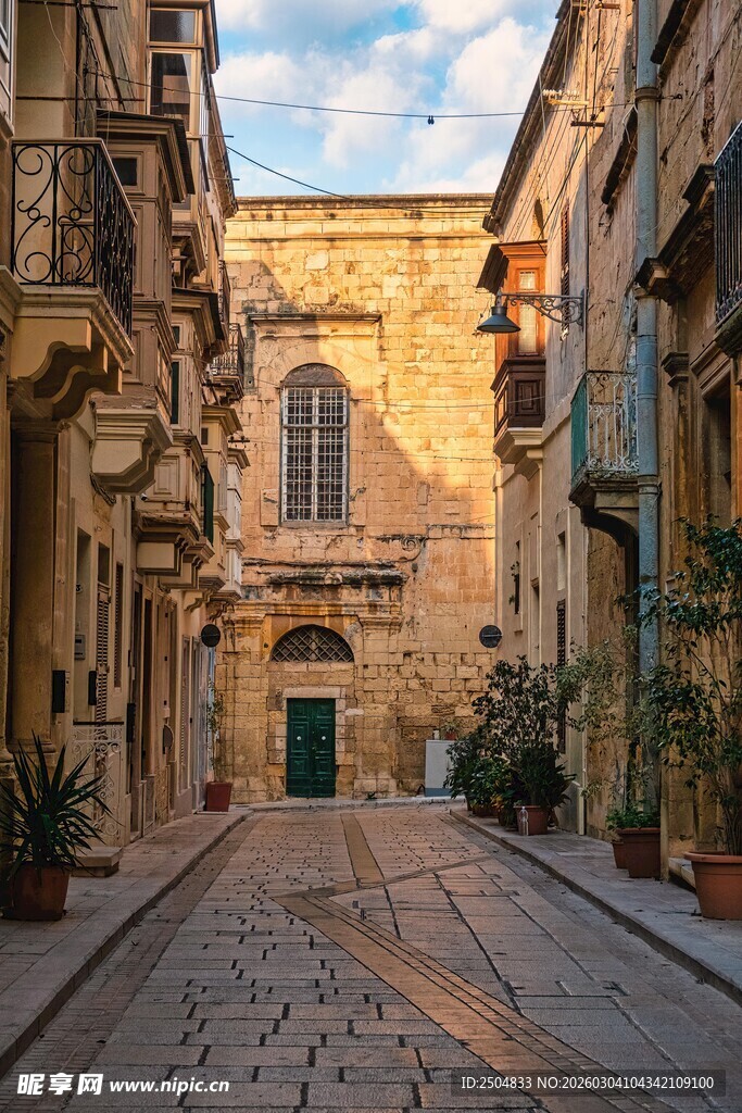 古老街巷的静谧时光