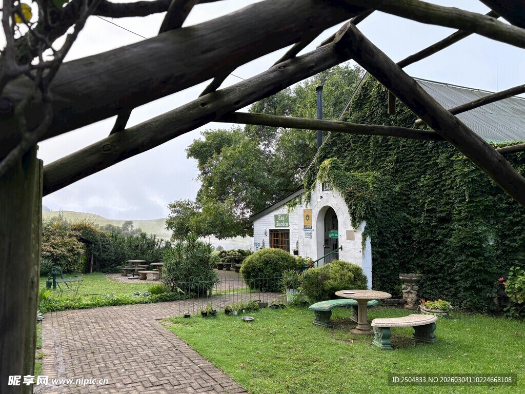 田园风庭院露台美景