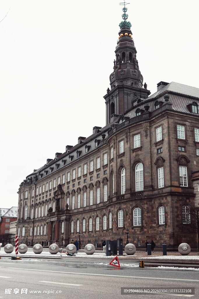 哥本哈根古典风格宏伟建筑