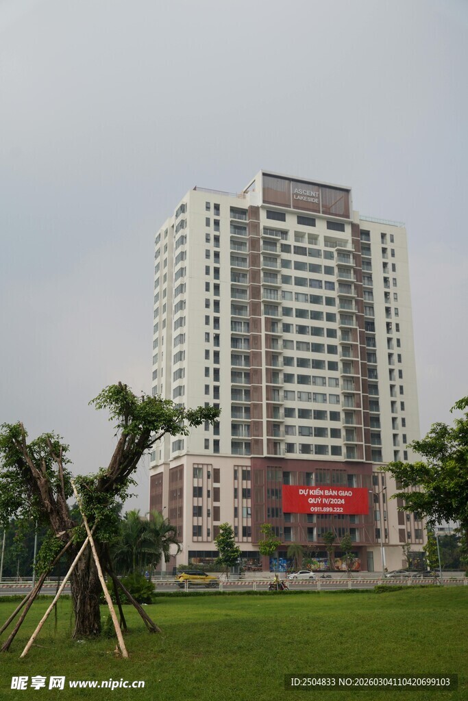 城市中高层建筑物景观