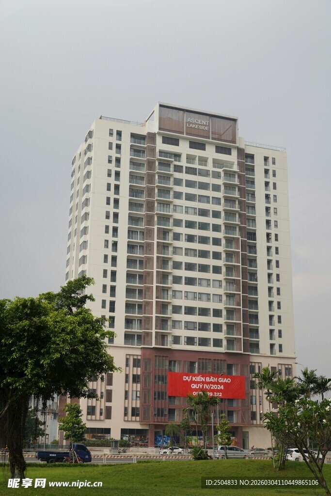 高层住宅楼外观