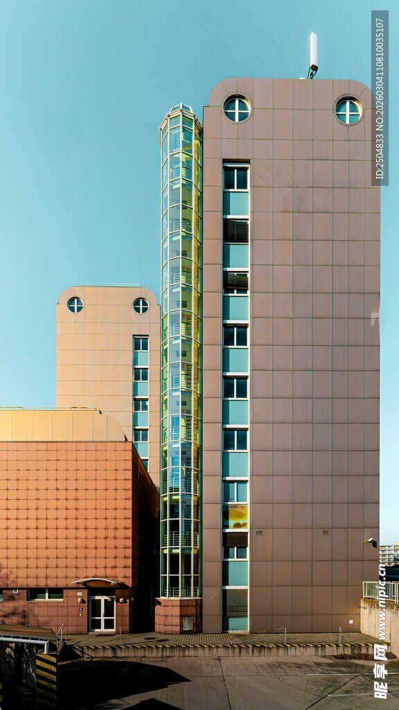 现代风格高层办公建筑