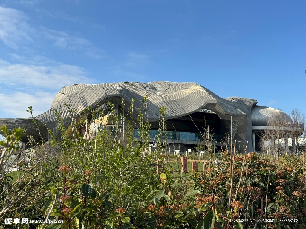 独特造型的户外建筑景观