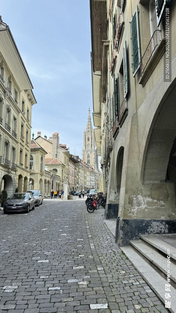  洲古城街道风景