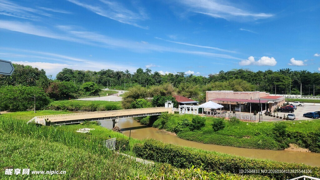 乡村田野风光美景