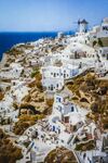 圣托里尼白色浪漫小镇