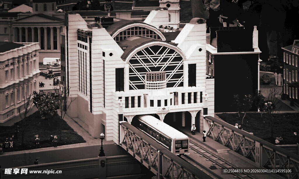 城市中的现代建筑景观