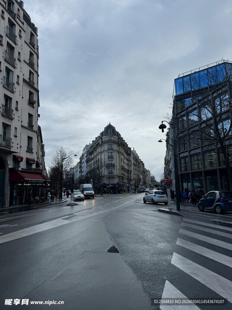 城市街道建筑景观