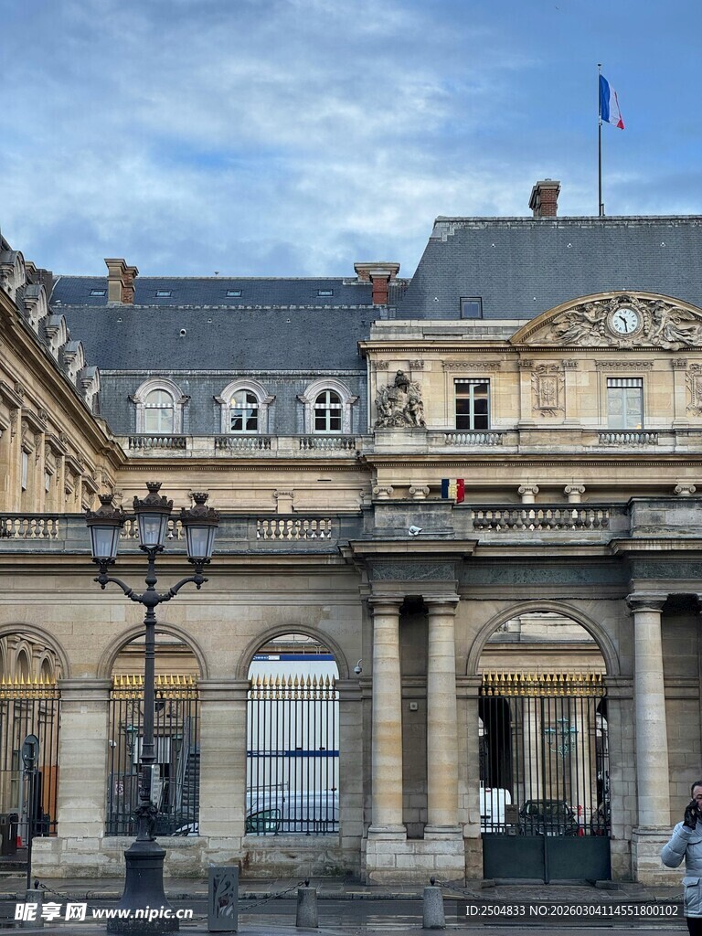 欧式古典建筑外观