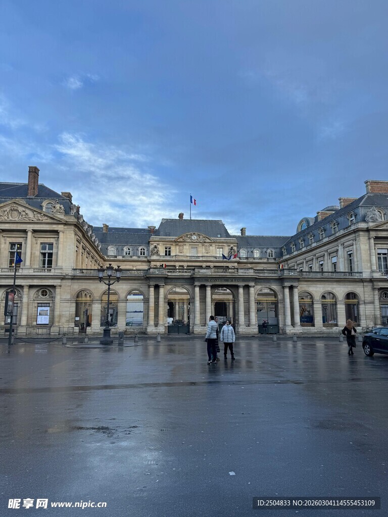 欧式广场建筑景观