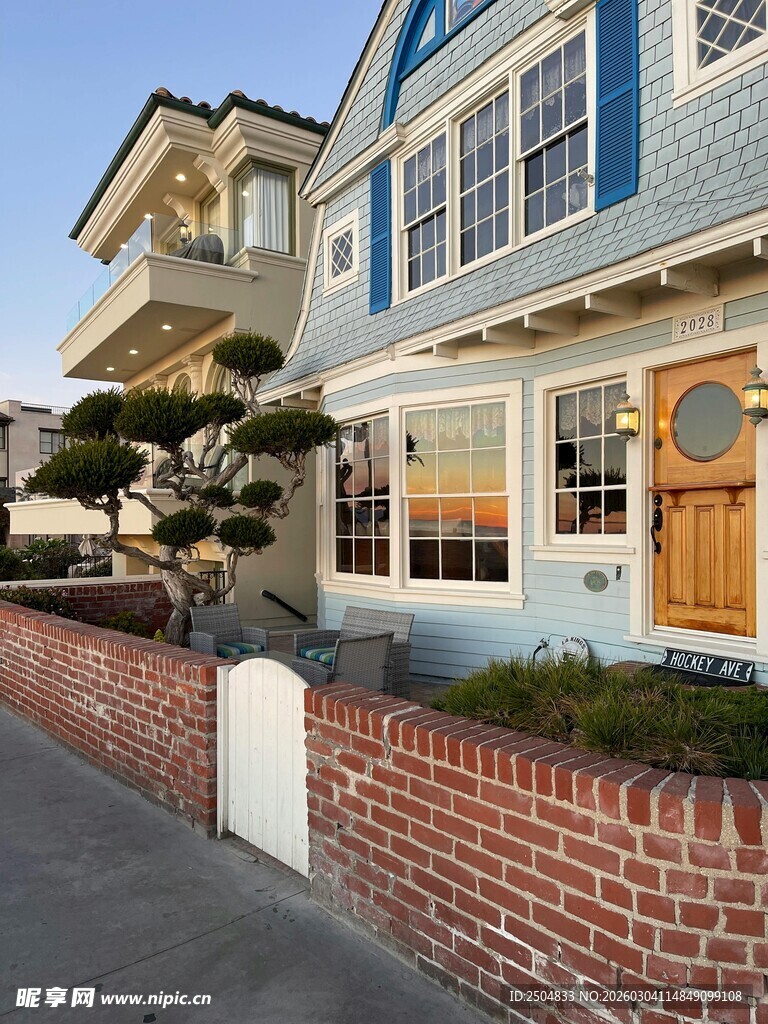 美式风情海滨独栋住宅