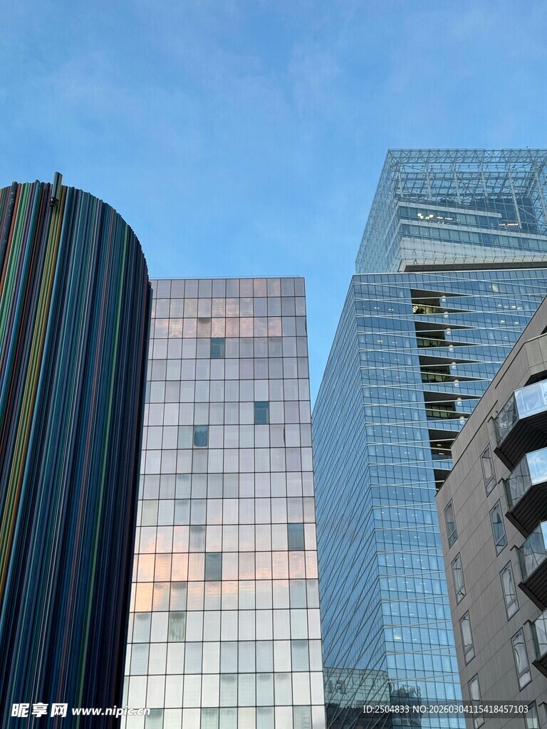 现代都市高楼景观