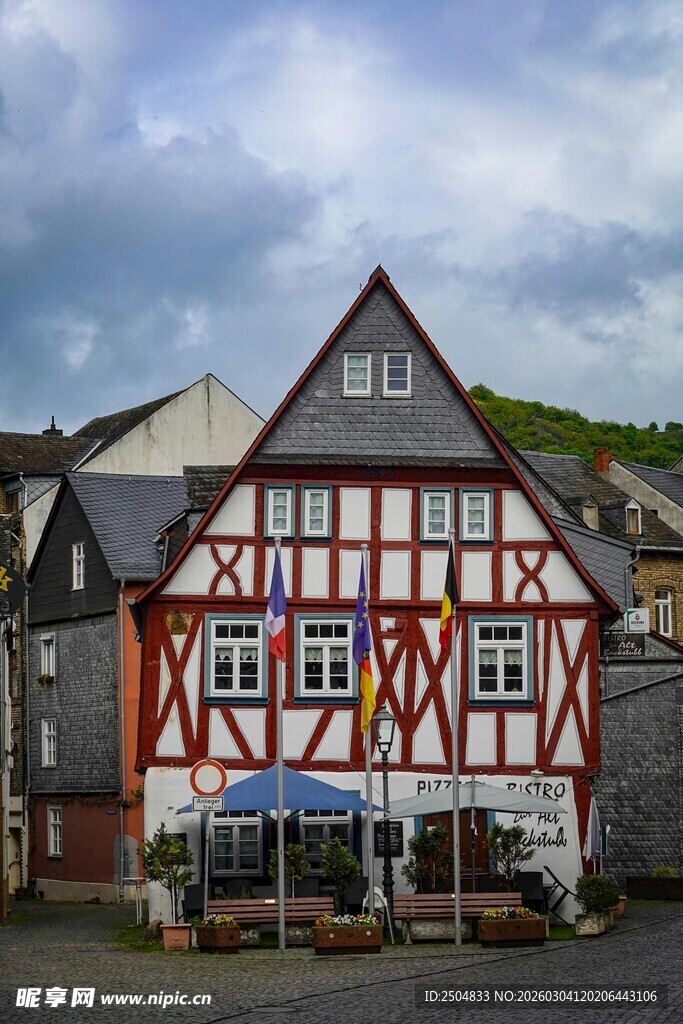 德国传统风格的精美木屋