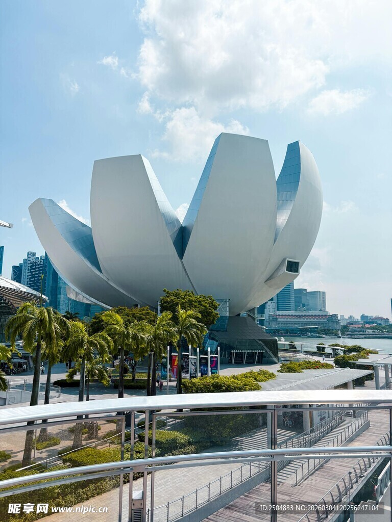 新加坡滨海艺术中心景观